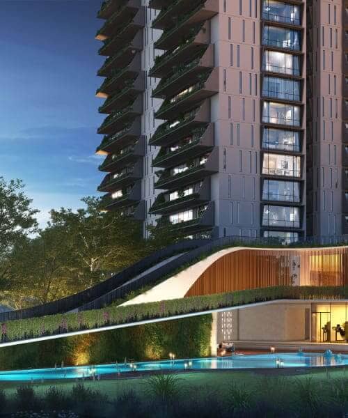 Luxury meets greenery